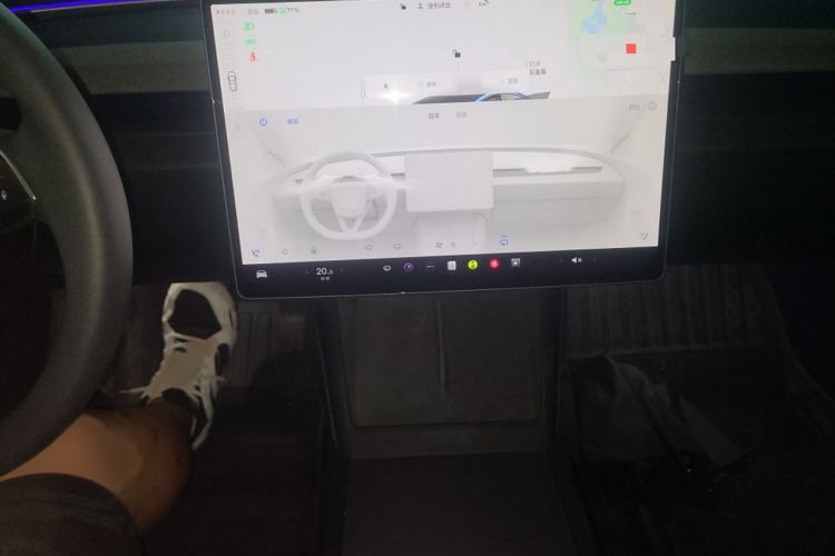 Used Tesla Model 3 2023 Rear-Wheel-Drive Version Audio And AC Panel