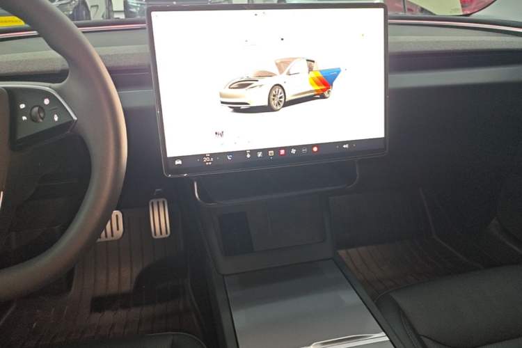Used Tesla Model 3 2023 Long-Range All-Wheel-Drive Version Audio And AC Panel