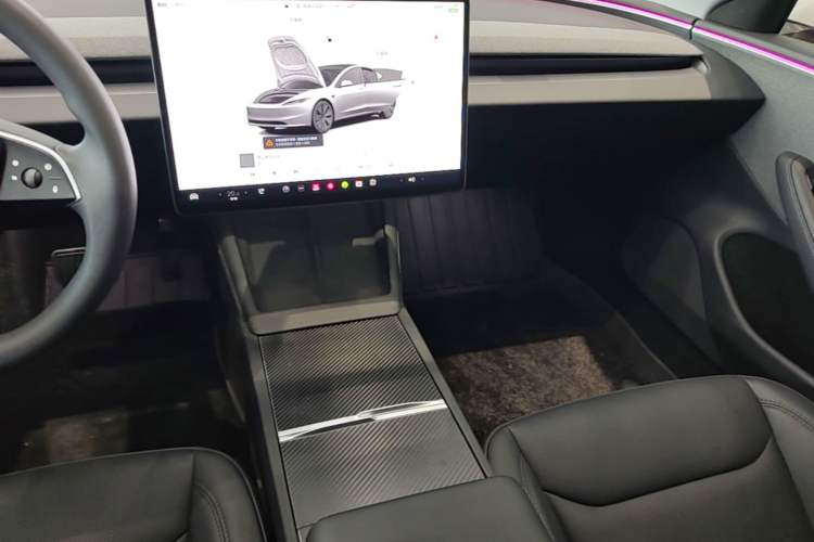 Used Tesla Model 3 2023 Rear-Wheel-Drive Version Audio And AC Panel