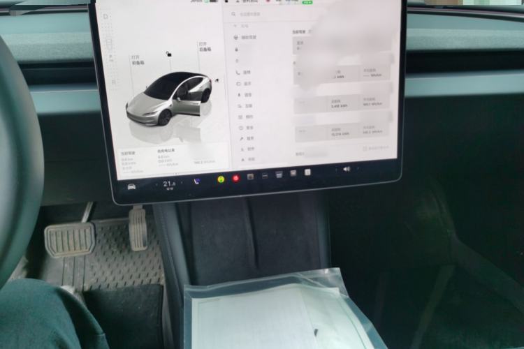 Used Tesla Model 3 2023 Rear-Wheel-Drive Version Audio And AC Panel