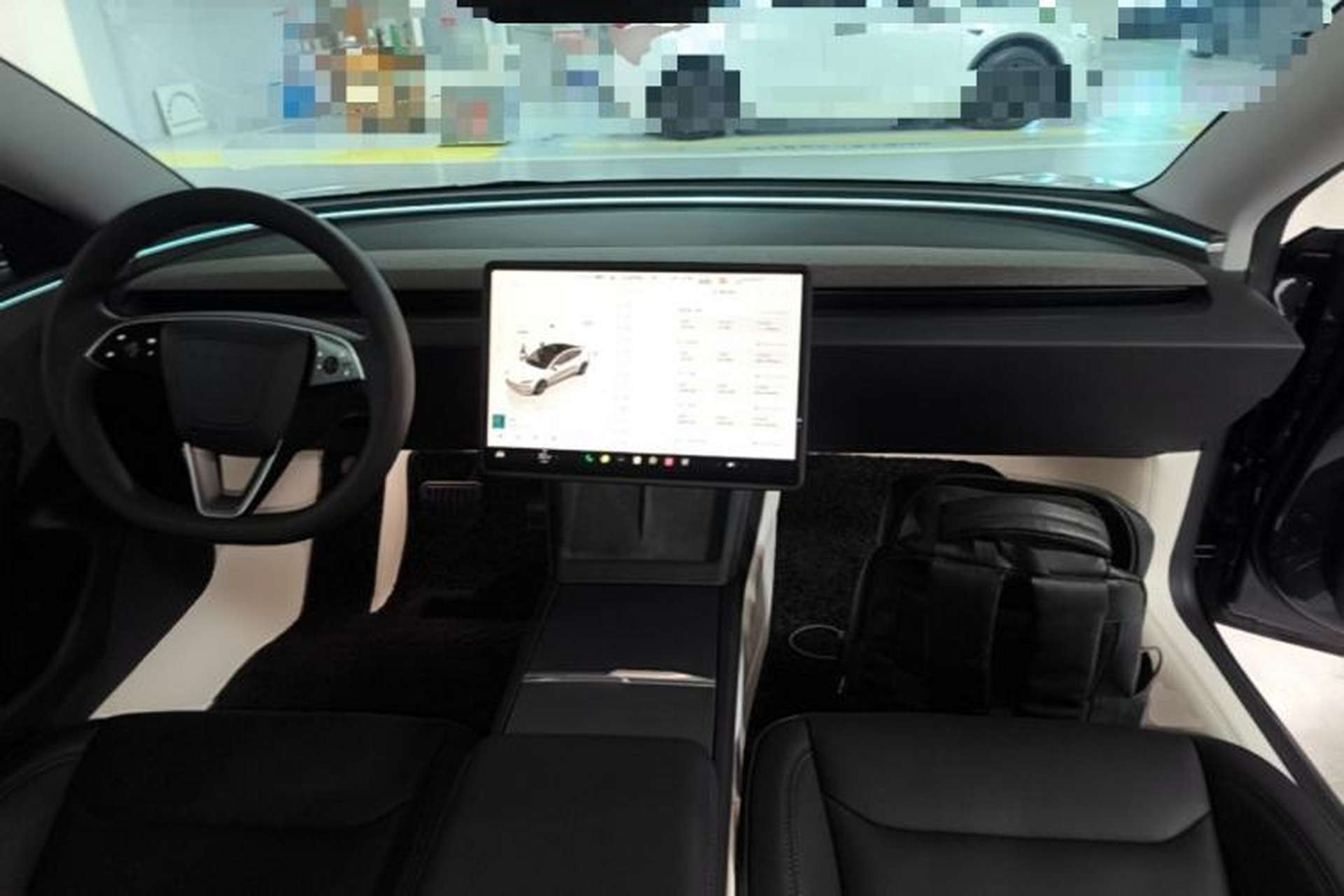 Used Tesla Model 3 2023 Rear-Wheel-Drive Version Center Console