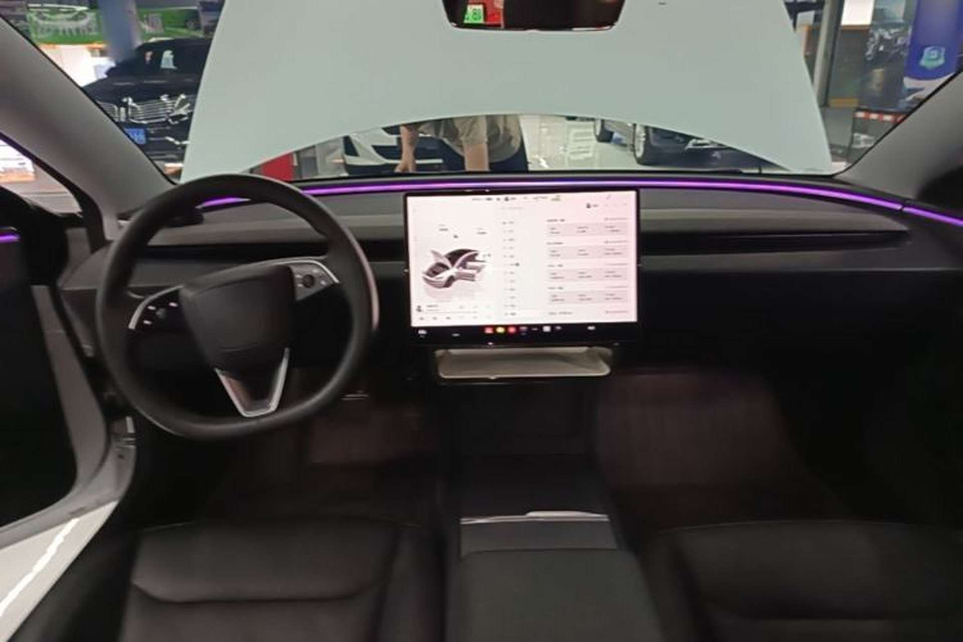 Used Tesla Model 3 2023 Rear-Wheel-Drive Version Center Console