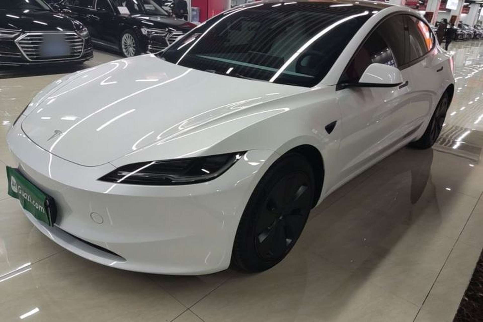 Used Tesla Model 3 2023 Long-Range All-Wheel-Drive Version Front Left 45 Deg