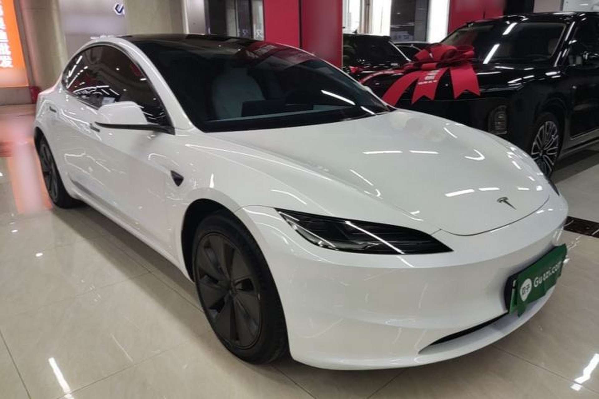 Used Tesla Model 3 2023 Long-Range All-Wheel-Drive Version Front Right 45 Deg