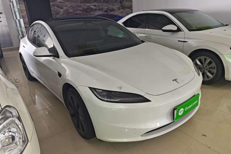 Used Tesla Model 3 2023 Long-Range All-Wheel-Drive Version Front Right 45 Deg