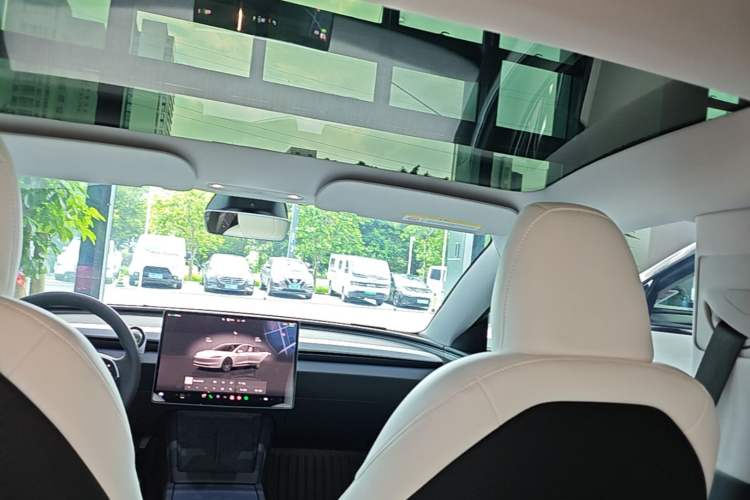 Used Tesla Model 3 2023 Long-Range All-Wheel-Drive Version Headliner