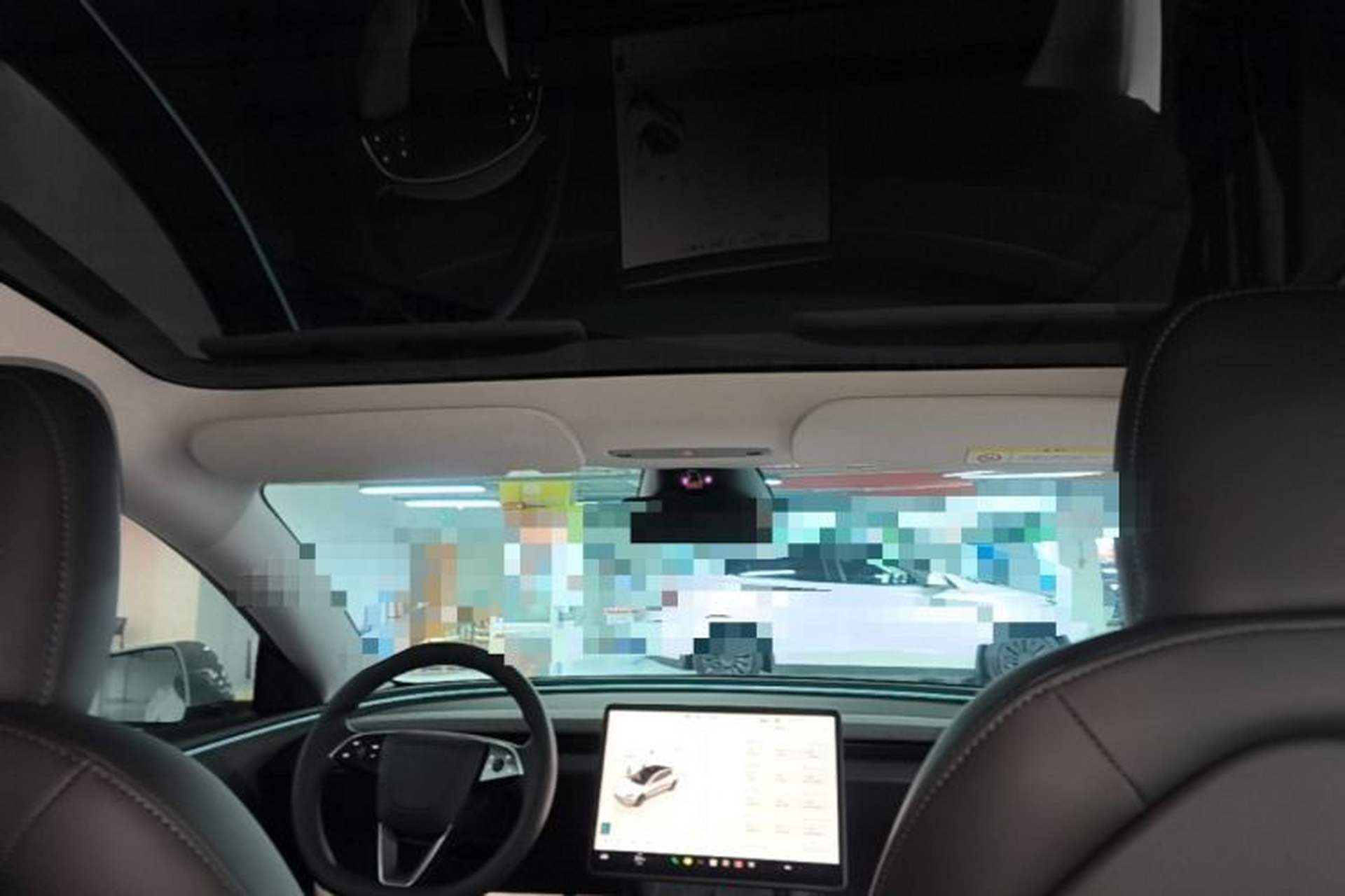 Used Tesla Model 3 2023 Rear-Wheel-Drive Version Headliner