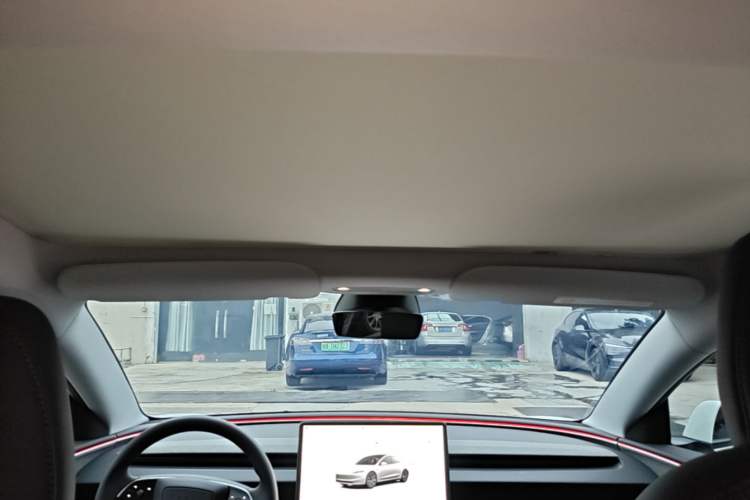 Used Tesla Model 3 2023 Rear-Wheel-Drive Version Headliner
