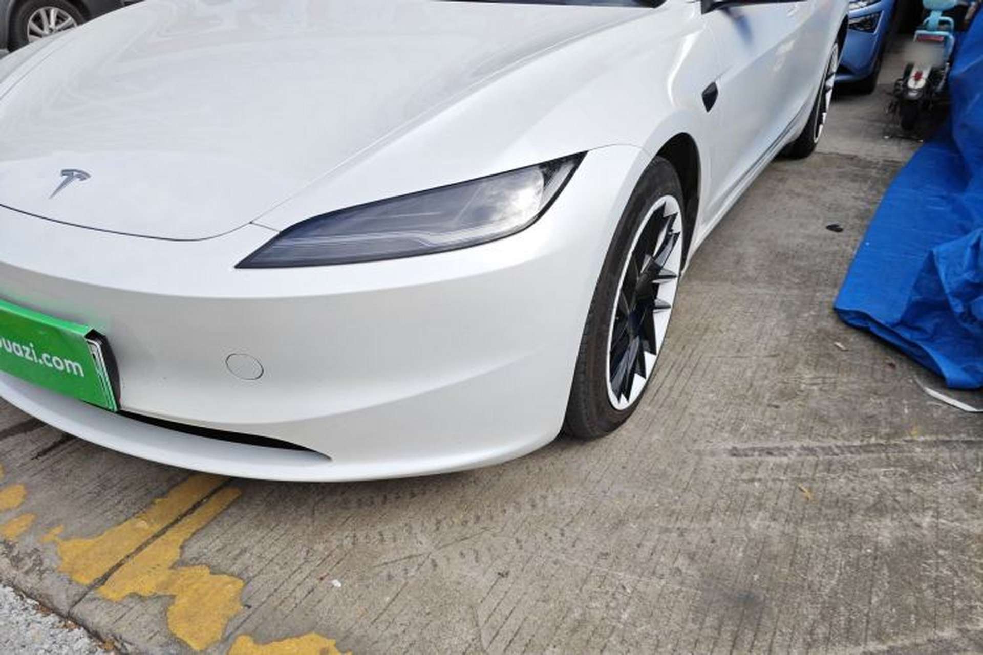Used Tesla Model 3 2023 Long-Range All-Wheel-Drive Version Left Front Headlight
