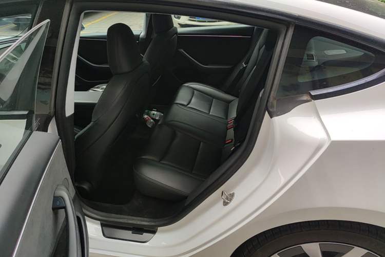 Used Tesla Model 3 2023 Long-Range All-Wheel-Drive Version Left Rear Seat