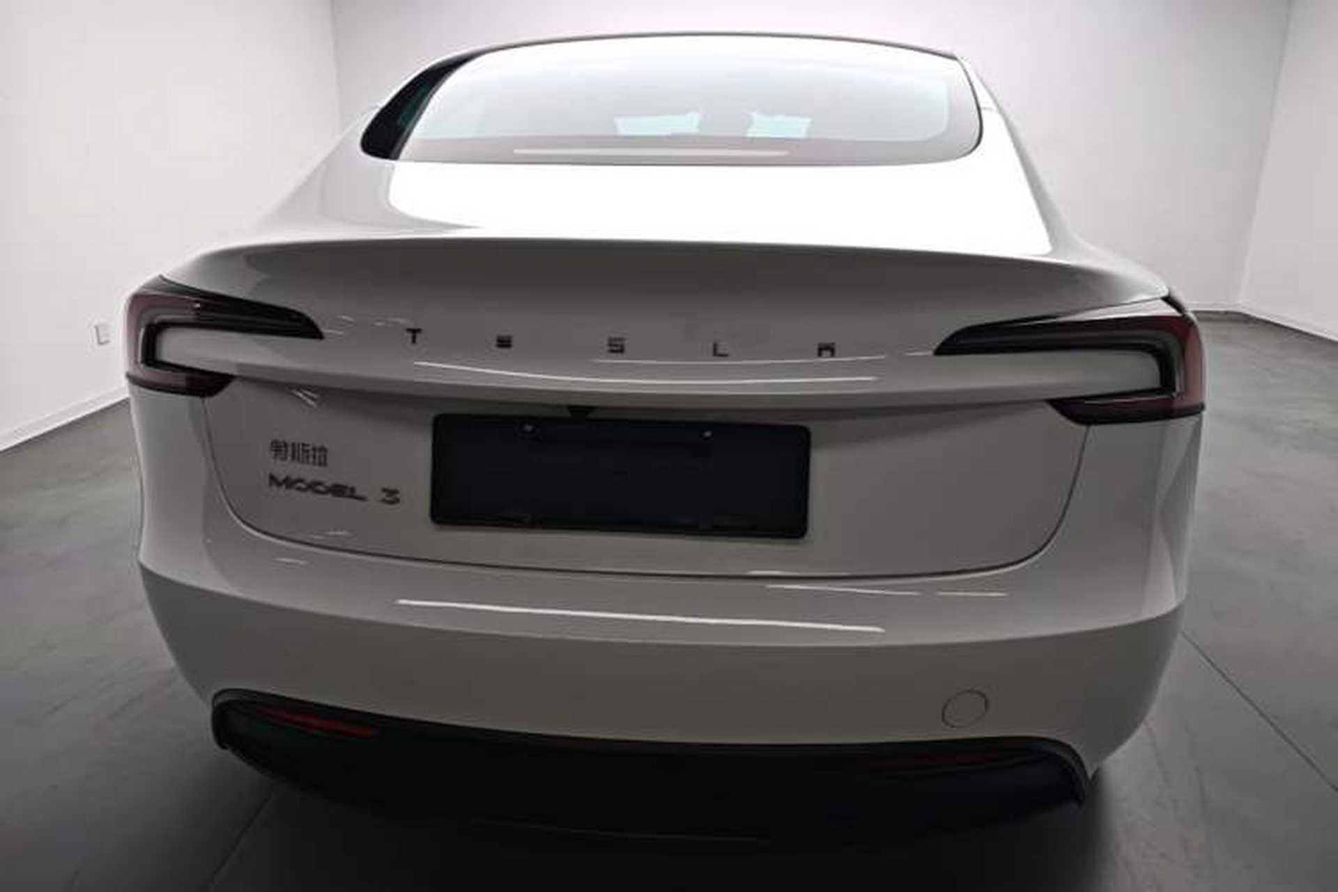 Used Tesla Model 3 2023 Rear-Wheel-Drive Version Rear