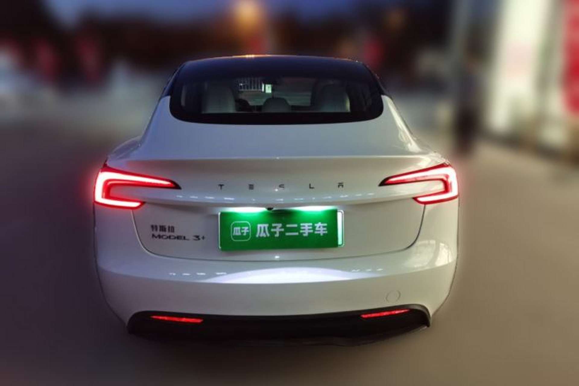 Used Tesla Model 3 2023 Long-Range All-Wheel-Drive Version Rear