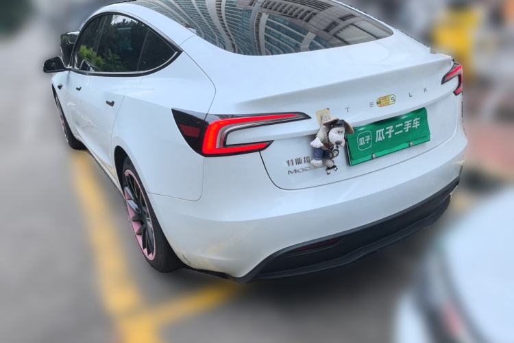 Used Tesla Model 3 2023 Rear-Wheel-Drive Version Rear Left 45 Deg