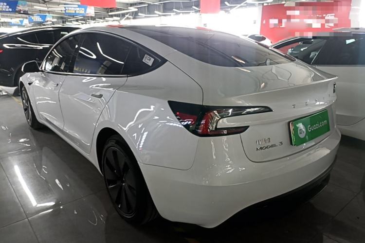 Used Tesla Model 3 2023 Rear-Wheel-Drive Version Rear Left 45 Deg
