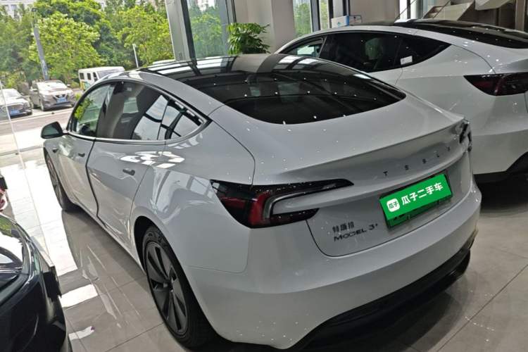 Used Tesla Model 3 2023 Long-Range All-Wheel-Drive Version Rear Left 45 Deg
