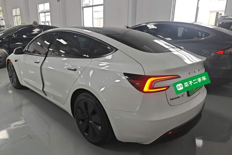 Used Tesla Model 3 2023 Long-Range All-Wheel-Drive Version Rear Left 45 Deg