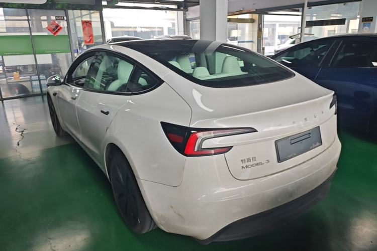 Used Tesla Model 3 2023 Rear-Wheel-Drive Version Rear Left 45 Deg