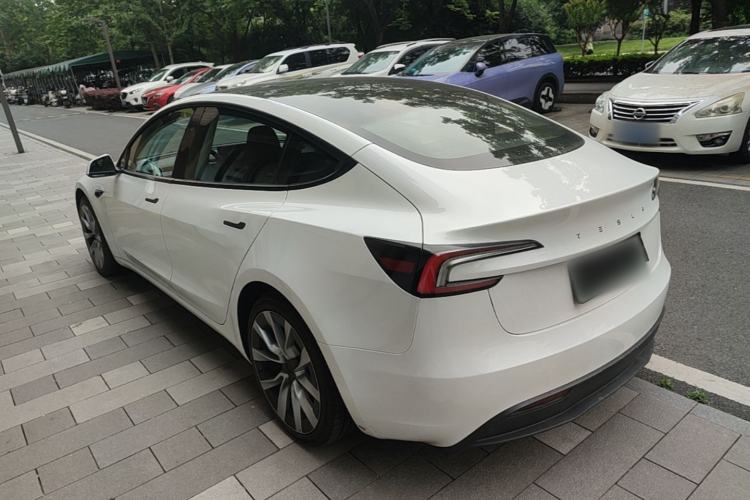 Used Tesla Model 3 2023 Long-Range All-Wheel-Drive Version Rear Left 45 Deg