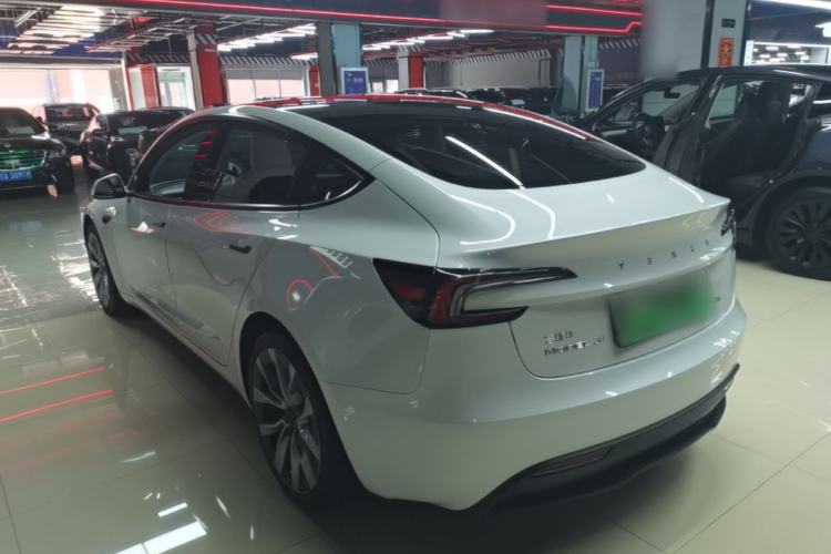Used Tesla Model 3 2023 Long-Range All-Wheel-Drive Version Rear Left 45 Deg