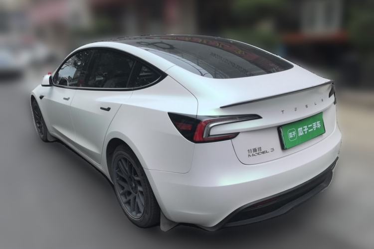 Used Tesla Model 3 2023 Rear-Wheel-Drive Version Rear Left 45 Deg