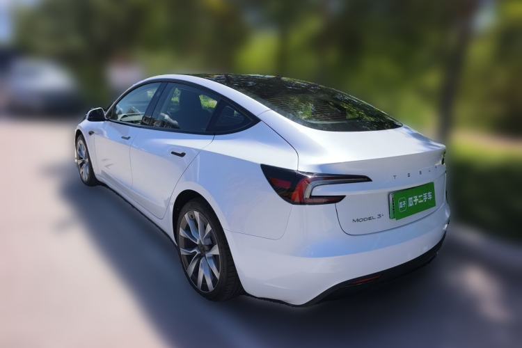 Used Tesla Model 3 2023 Long-Range All-Wheel-Drive Version Rear Left 45 Deg