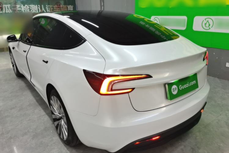 Used Tesla Model 3 2023 Rear-Wheel-Drive Version Rear Left 45 Deg