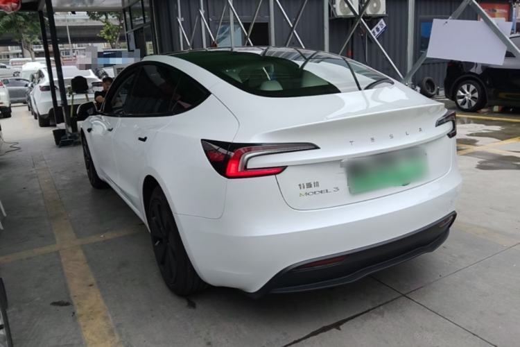 Used Tesla Model 3 2023 Rear-Wheel-Drive Version Rear Left 45 Deg