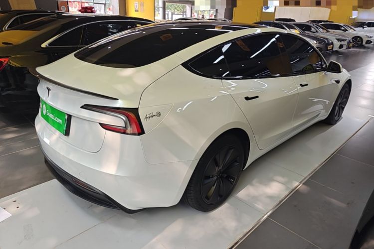 Used Tesla Model 3 2023 Long-Range All-Wheel-Drive Version Rear Right 45 Deg