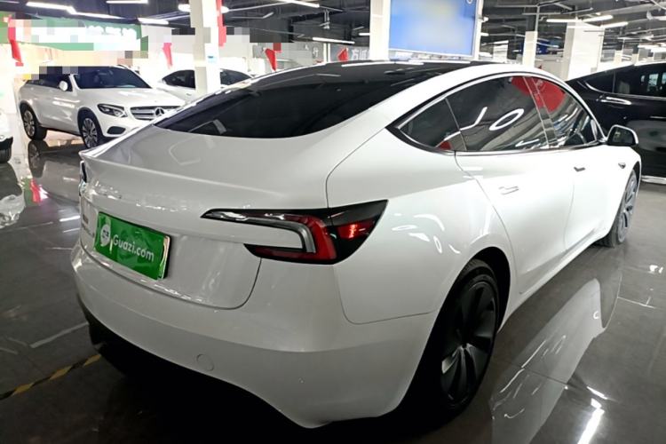 Used Tesla Model 3 2023 Rear-Wheel-Drive Version Rear Right 45 Deg