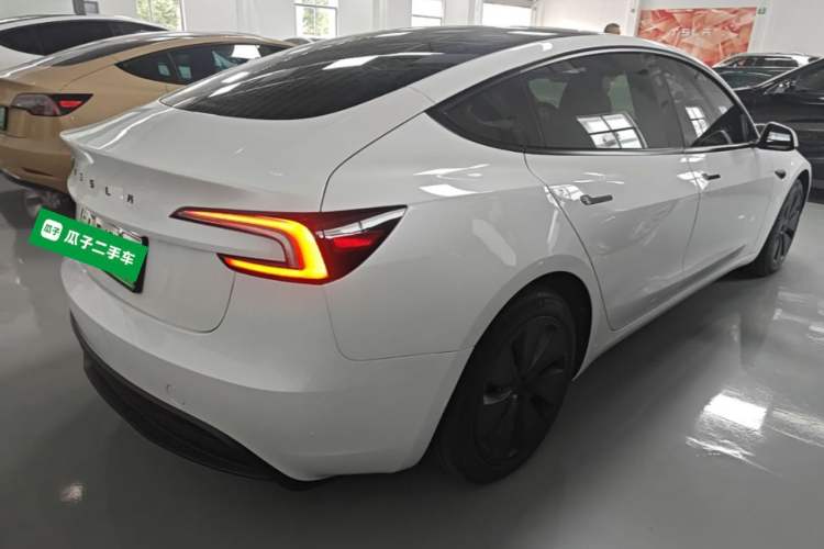 Used Tesla Model 3 2023 Long-Range All-Wheel-Drive Version Rear Right 45 Deg