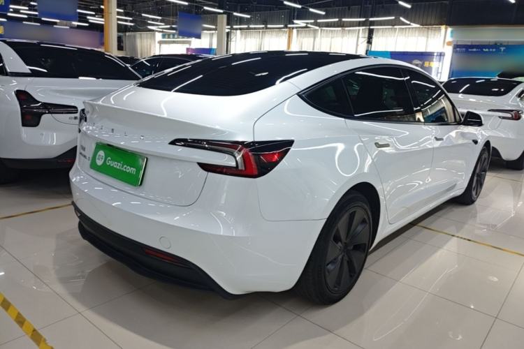 Used Tesla Model 3 2023 Rear-Wheel-Drive Version Rear Right 45 Deg