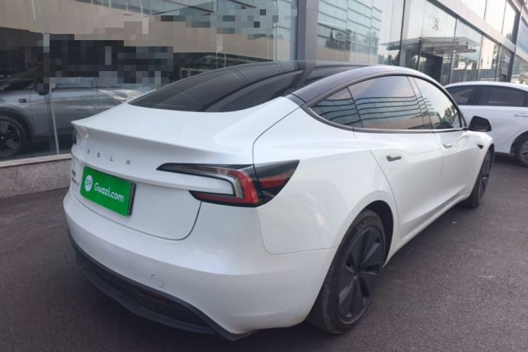 Used Tesla Model 3 2023 Rear-Wheel-Drive Version Rear Right 45 Deg