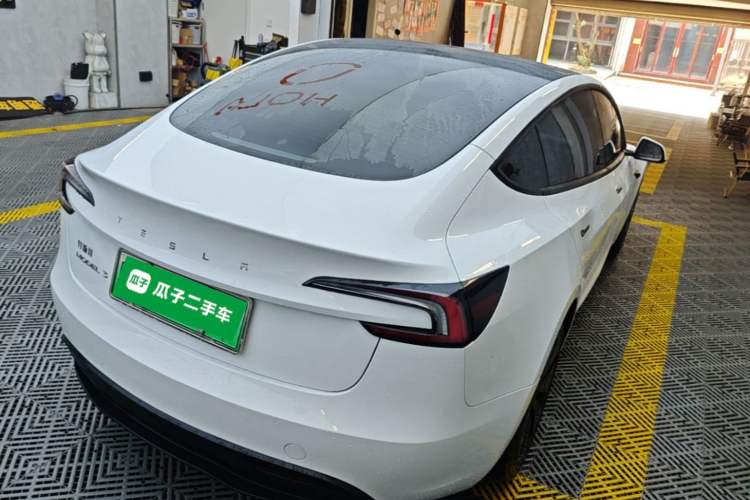 Used Tesla Model 3 2023 Rear-Wheel-Drive Version Rear Right 45 Deg