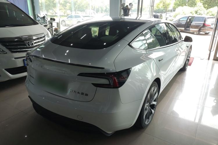 Used Tesla Model 3 2023 Rear-Wheel-Drive Version Rear Right 45 Deg