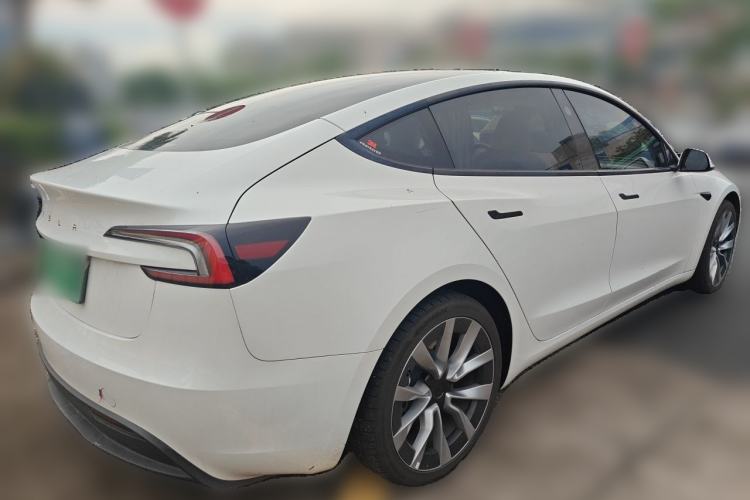Used Tesla Model 3 2023 Rear-Wheel-Drive Version Rear Right 45 Deg