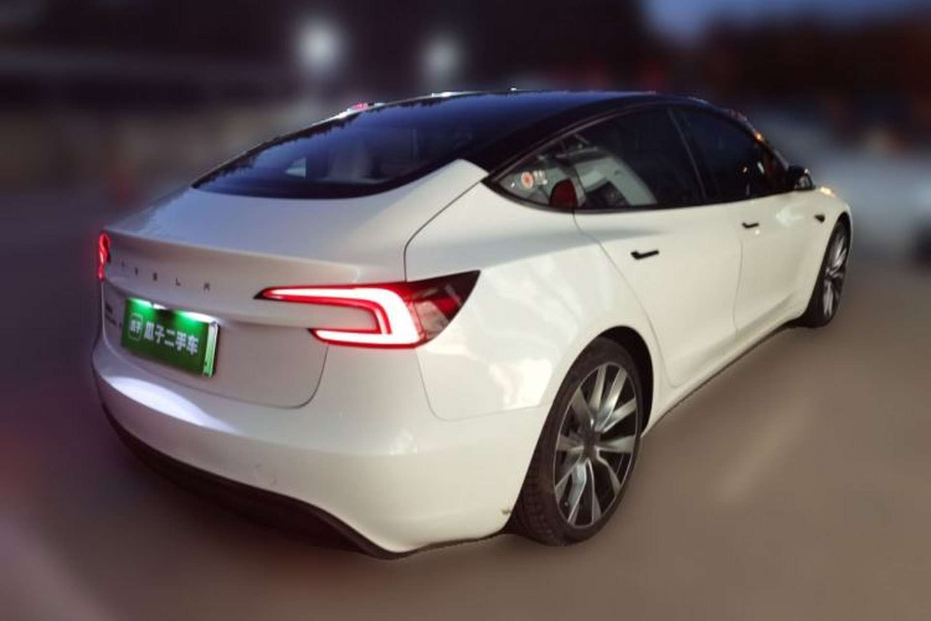 Used Tesla Model 3 2023 Long-Range All-Wheel-Drive Version Rear Right 45 Deg