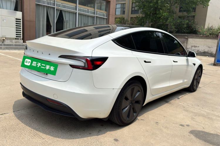 Used Tesla Model 3 2023 Rear-Wheel-Drive Version Rear Right 45 Deg