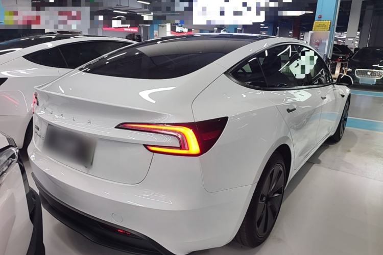Used Tesla Model 3 2023 Rear-Wheel-Drive Version Rear Right 45 Deg