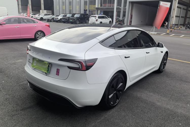 Used Tesla Model 3 2023 Rear-Wheel-Drive Version Rear Right 45 Deg