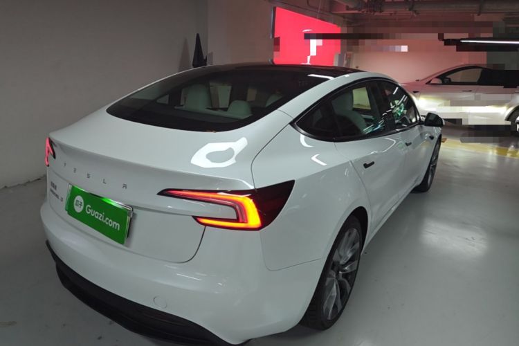 Used Tesla Model 3 2023 Rear-Wheel-Drive Version Rear Right 45 Deg