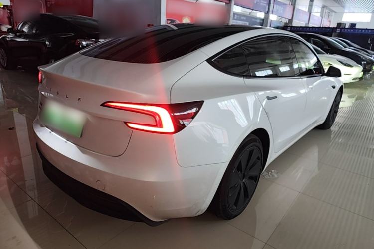 Used Tesla Model 3 2023 Rear-Wheel-Drive Version Rear Right 45 Deg