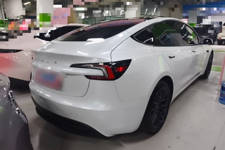 Used Tesla Model 3 2023 Rear-Wheel-Drive Version Rear Right 45 Deg