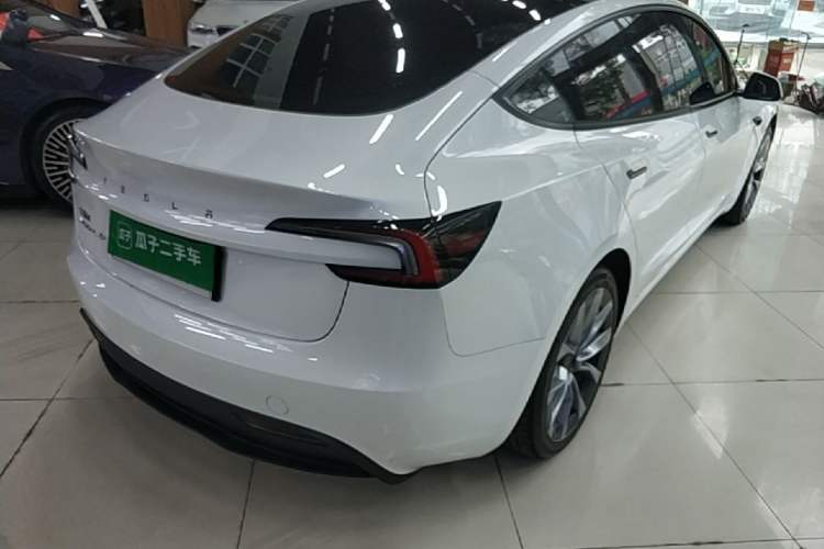 Used Tesla Model 3 2023 Long-Range All-Wheel-Drive Version Rear Right 45 Deg