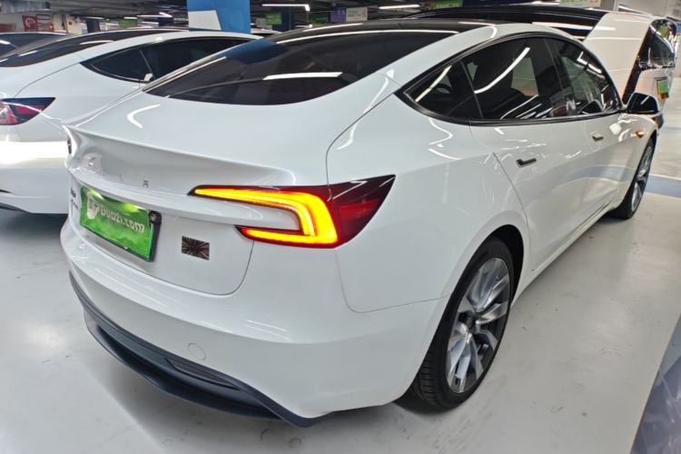 Used Tesla Model 3 2023 Rear-Wheel-Drive Version Rear Right 45 Deg