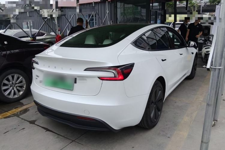 Used Tesla Model 3 2023 Rear-Wheel-Drive Version Rear Right 45 Deg