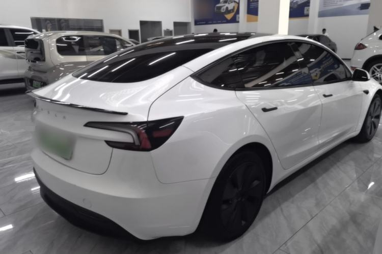 Used Tesla Model 3 2023 Rear-Wheel-Drive Version Rear Right 45 Deg