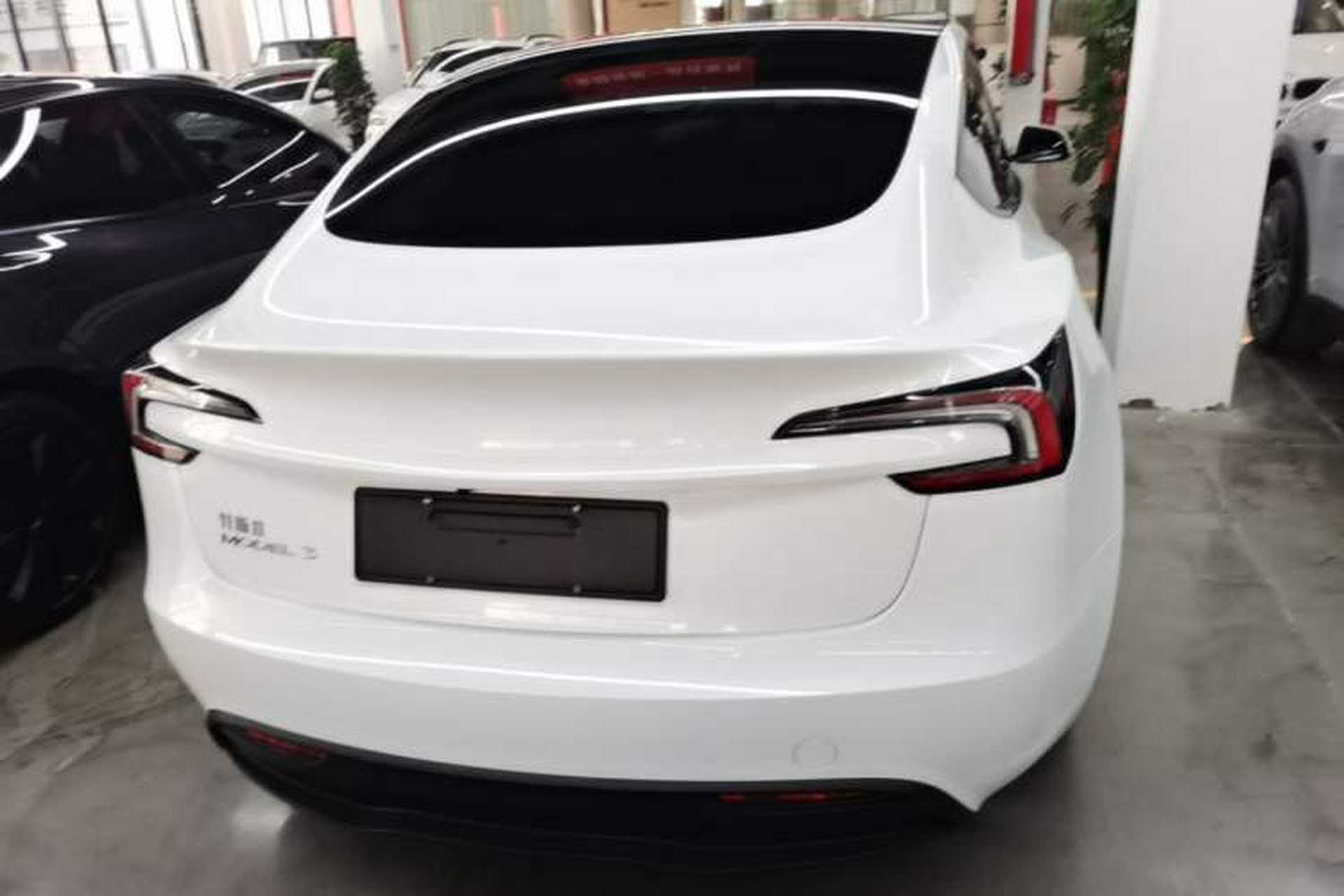Used Tesla Model 3 2023 Rear-Wheel-Drive Version Rear