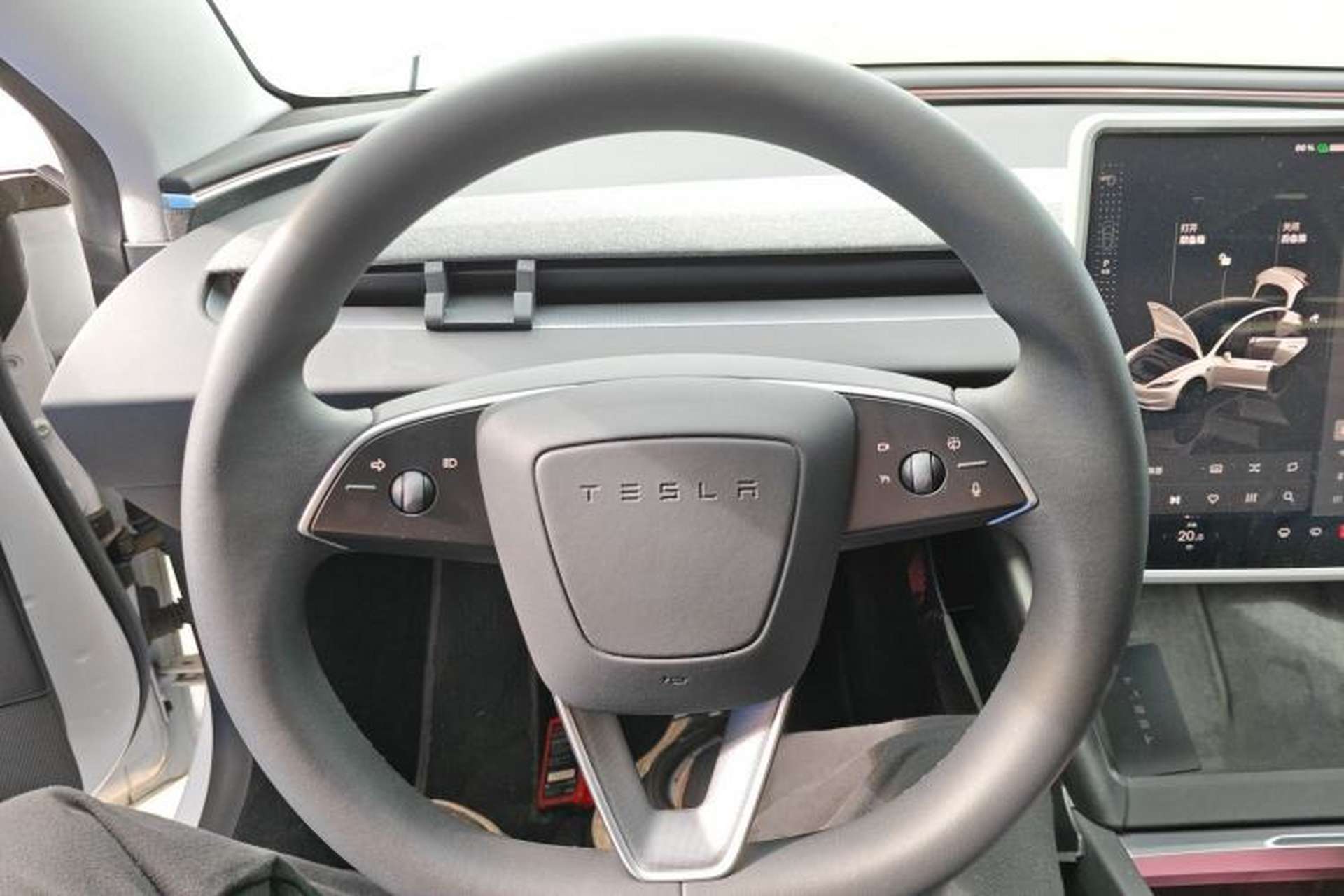 Used Tesla Model 3 2023 Long-Range All-Wheel-Drive Version Steering Wheel