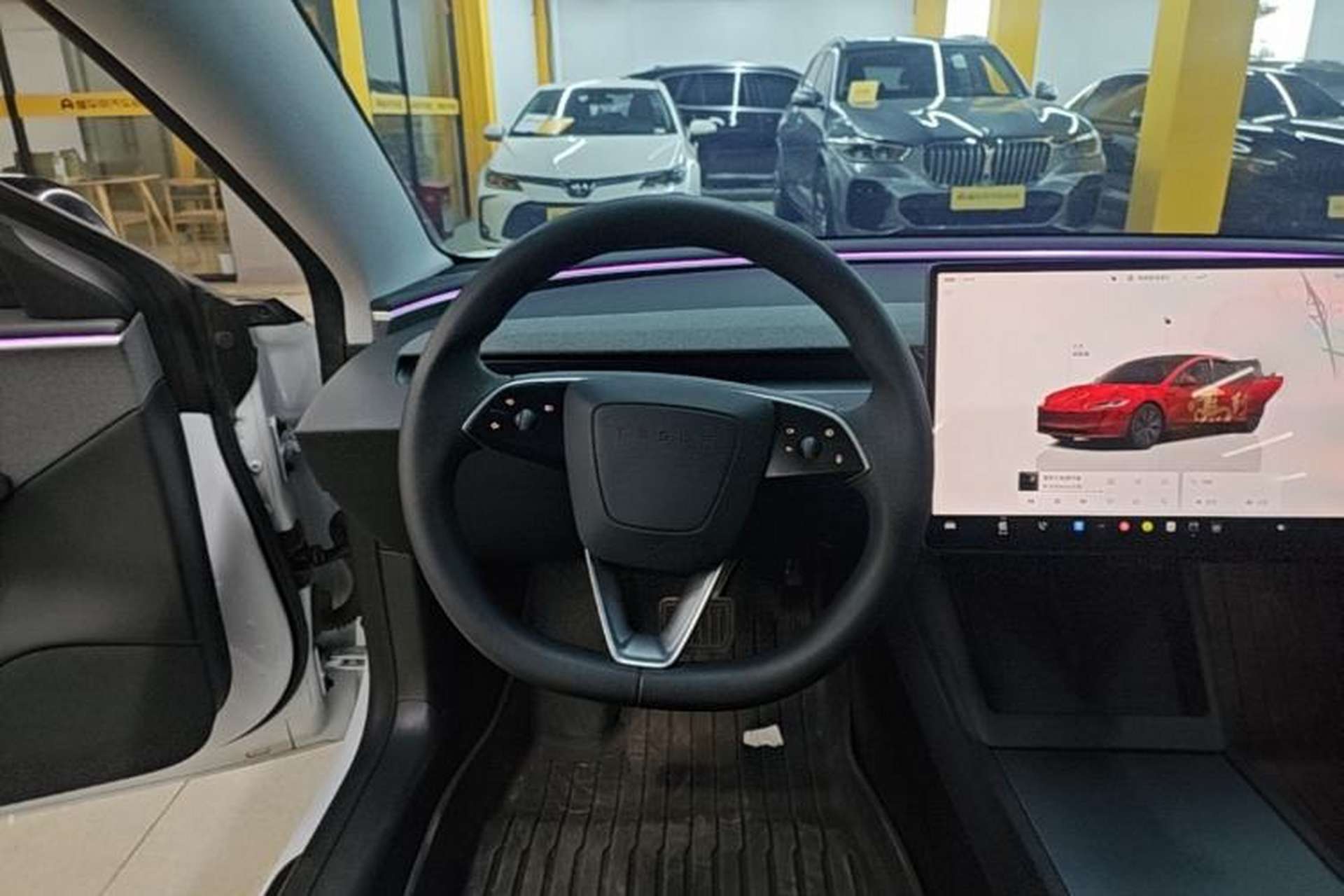 Used Tesla Model 3 2023 Rear-Wheel-Drive Version Steering Wheel