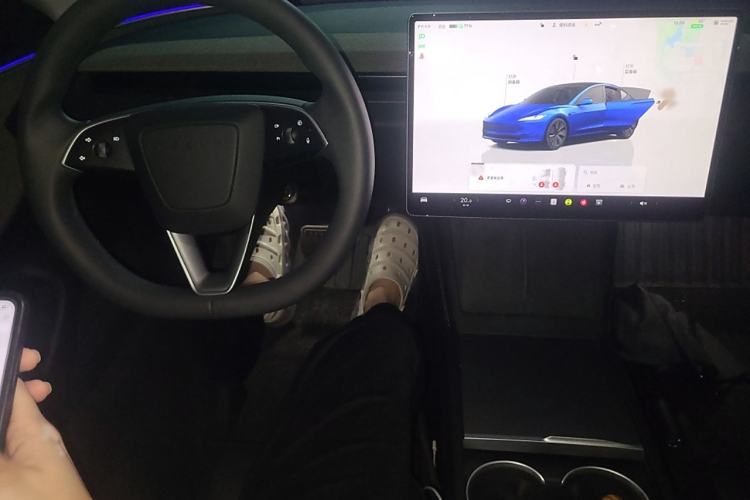 Used Tesla Model 3 2023 Rear-Wheel-Drive Version Steering Wheel